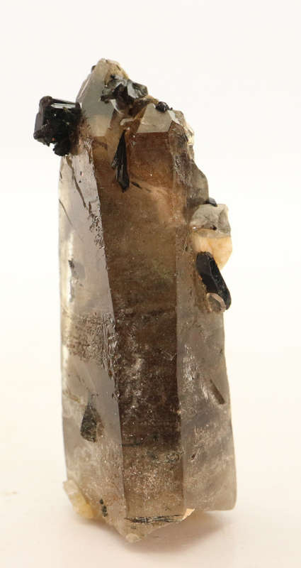 Aegirine incl Smoky Quartz, Zomba Mnt, Malawi
