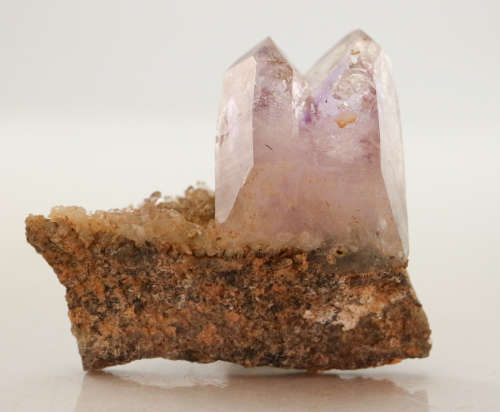 Amethyst incl Quartz On Matrix, Gobobosebberge Mnt, Namibia