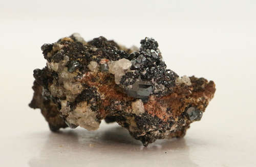 Hematite and Calcite on Matrix, N`Chwaning II, Northern Cape, South Africa