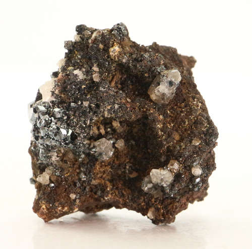 Hematite and Calcite on Matrix, N`Chwaning II, Northern Cape, South Africa