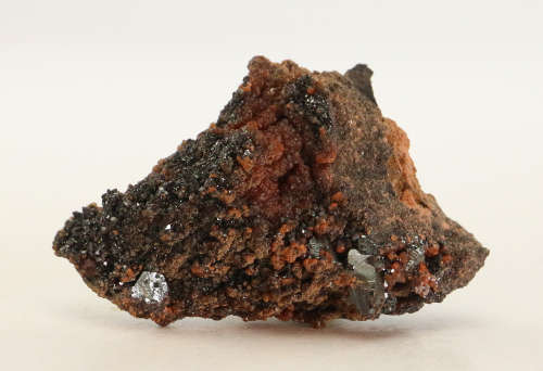 Hematite, Hausmannite on Matrix, N`Chwaning II, Northern Cape, South Africa