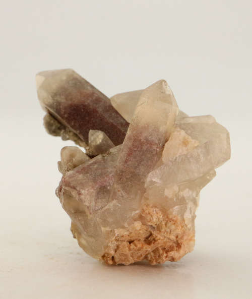 Red Hematite incl Quartz Cluster, Orange River Area, Northern Cape, South Africa