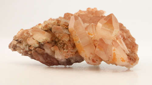 Hematite Stained Quartz Cluster Floater, Artonvilla Mine, Musina, South Africa