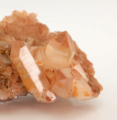 Hematite Stained Quartz Cluster Floater, Artonvilla Mine, Musina, South Africa