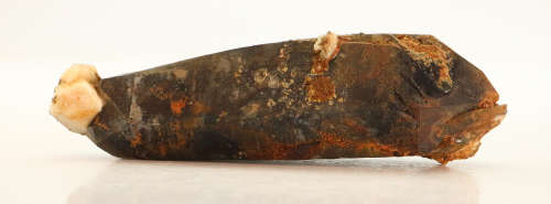 Orthoclase on Smoky Quartz, Zomba Mnt, Malawi