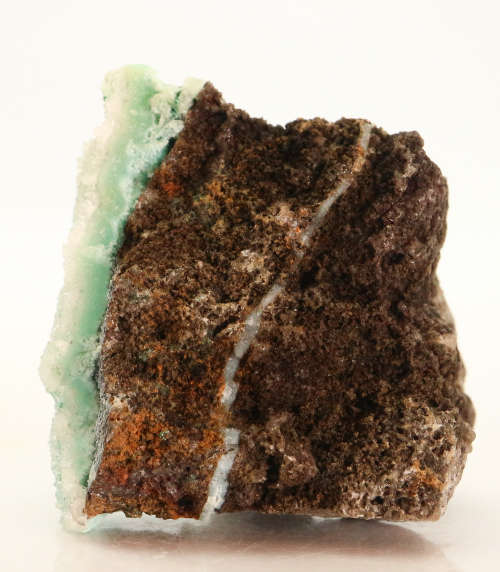 Quartz on Malachite on Matrix, Tenke Fungurume, DR Congo