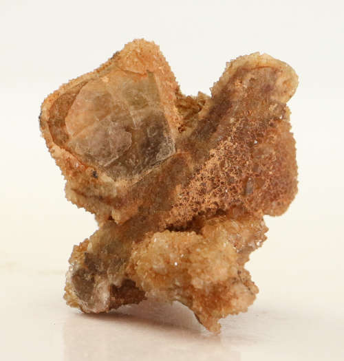 Quartz Drusy on Fluorite, Riemvasmaak, Northern Cape, South Africa