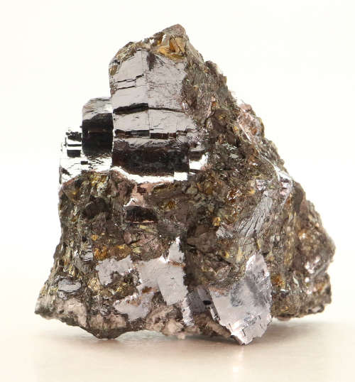 Galena Crystal Cluster, Rosh Pinah Mine, Namibia