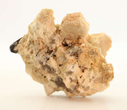 Schorl on Feldspar, Erongo Mnt Region, Namibia