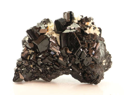 Black Tourmaline Crystal Cluster, Erongo Mnt Region, Namibia