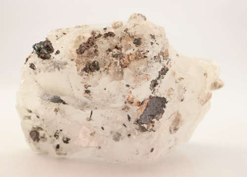 Calcite Cluster on Hematite, N`Chwaning II, Northern Cape, South Africa