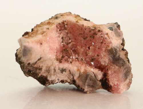 Rhodochrosite Thumbnail, N`Chwaning II, Northern Cape, South Africa