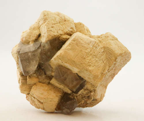 Smoky Quartz and Feldspar Cluster, Erongo Mnt Region, Namibia