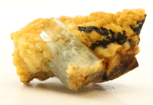 Aquamarine on Feldspar Cluster, Erongo Mnt Region, Namibia