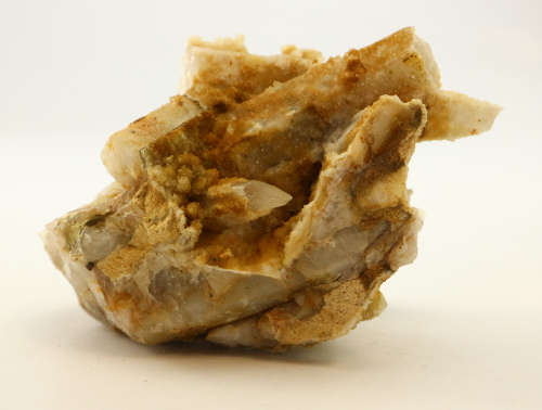 Goethite Stained Cactus Quartz Cluster, Boekenhouthoek, South Africa