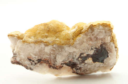 Goethite incl Calcite Cluster, N`Chwaning II, Northern Cape, South Africa