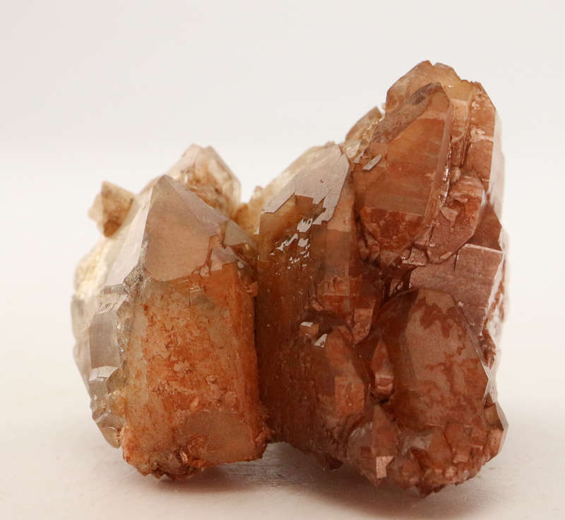 Red Hematite incl Quartz Cluster, Orange River Area, Northern Cape, South Africa