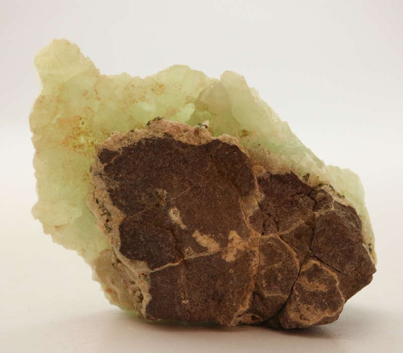Prehnite Cluster on Matrix, Gobobosebberge Mnt, Namibia