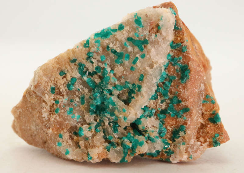 Dioptase on Matrix, Kaokoveld Region, Namibia