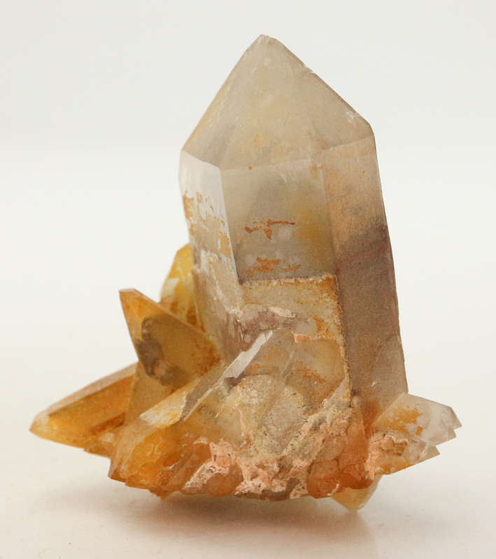 Hematite incl Quartz Cluster Floater, Orange River Area, Northern Cape, South Africa