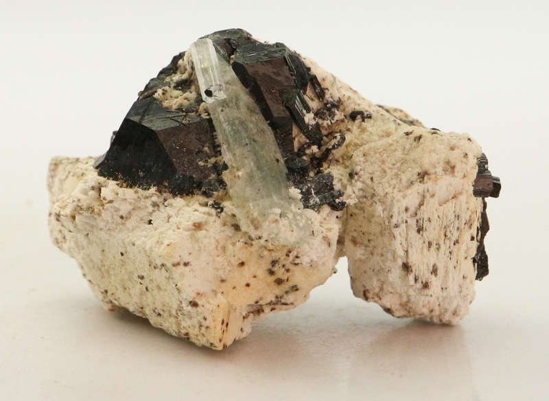 Aquamarine, Black Tourmaline, Feldspar, Erongo Mnt Region, Namibia