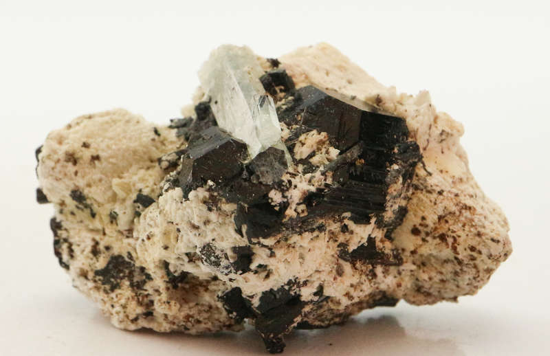 Aquamarine, Black Tourmaline, Feldspar, Erongo Mnt Region, Namibia