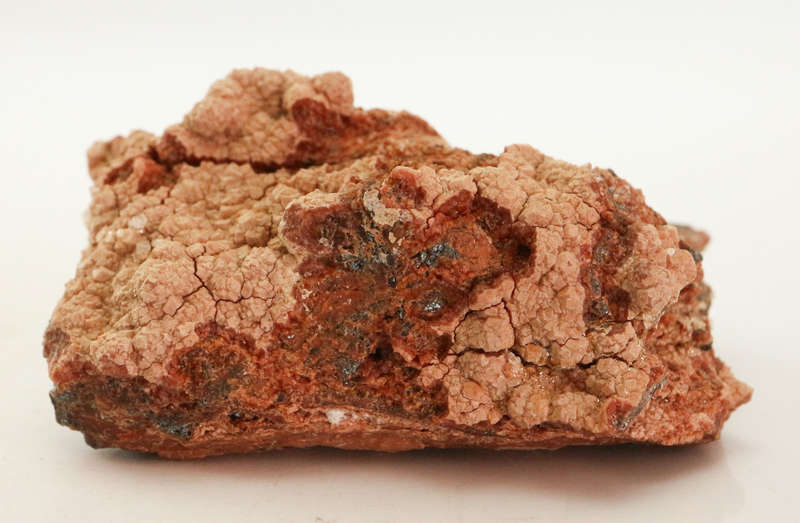 Calcite on Andradite Garnet on Matrix, N`Chwaning II, Northern Cape, South Africa