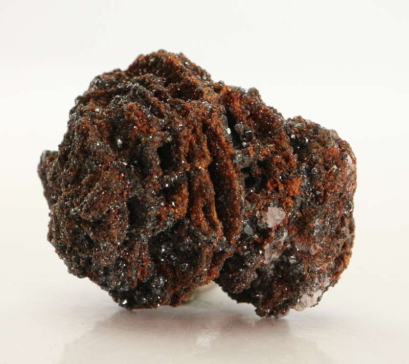 Andradite on Hematite Cluster, N`Chwaning II, Northern Cape, South Africa