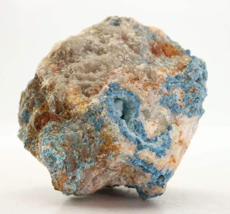 Shattuckite on Matrix, Kaokoveld Region, Namibia