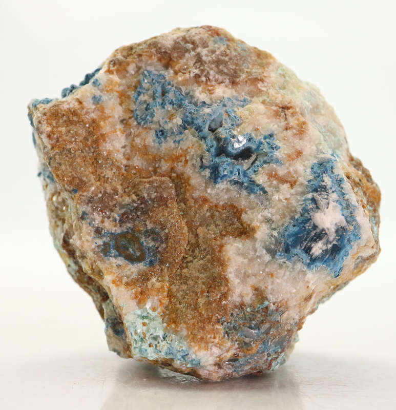Shattuckite on Matrix, Kaokoveld Region, Namibia