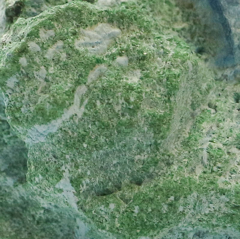 Shattuckite Thumbnail, Kaokoveld Region, Namibia