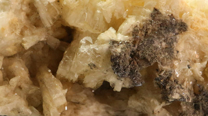 Baryte Cluster, Rosh Pinah Mine, Namibia