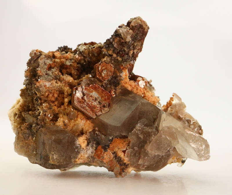 Muscovite and Quartz Cluster, Erongo Mnt Region, Namibia