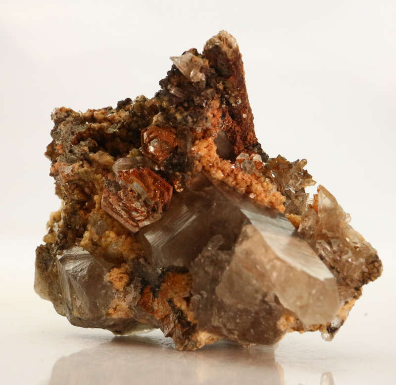 Muscovite and Quartz Cluster, Erongo Mnt Region, Namibia