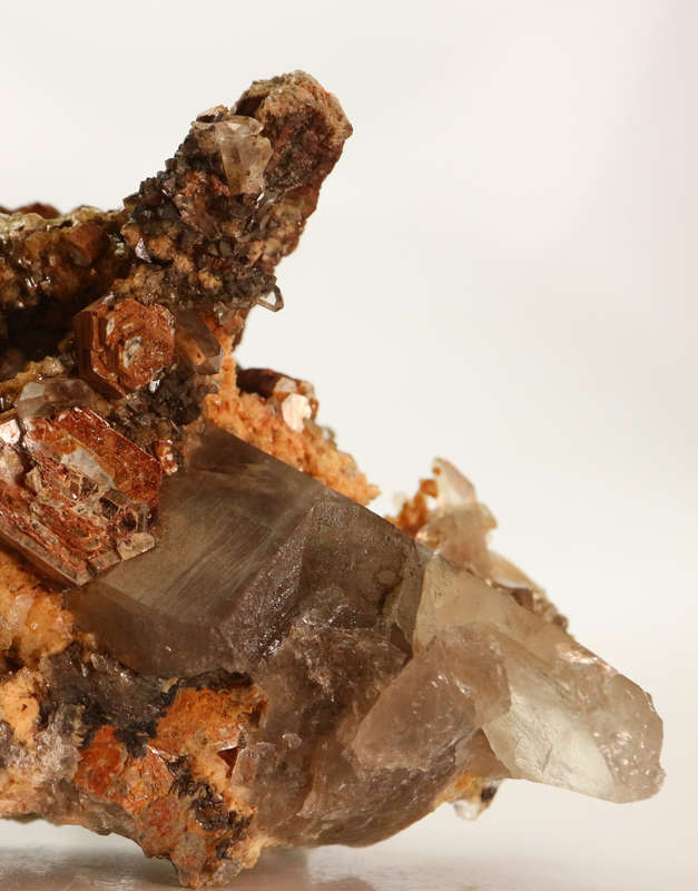 Muscovite and Quartz Cluster, Erongo Mnt Region, Namibia