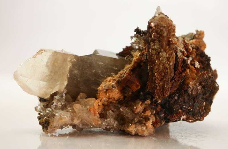 Muscovite and Quartz Cluster, Erongo Mnt Region, Namibia