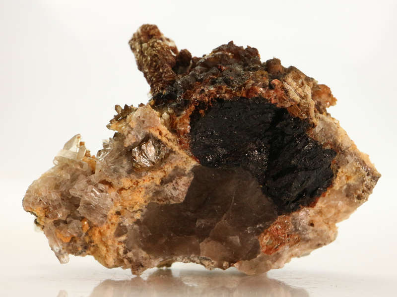 Muscovite and Quartz Cluster, Erongo Mnt Region, Namibia