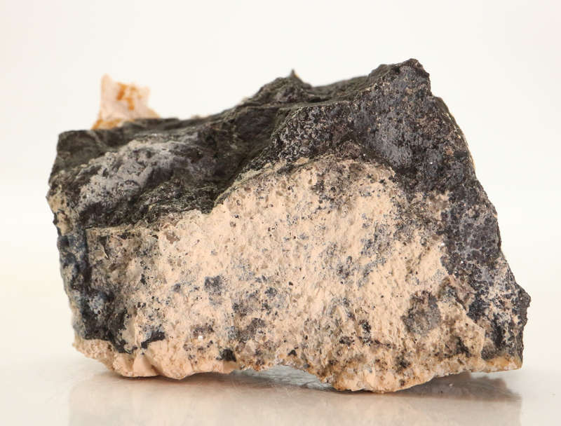 Chalcedony on Baryte on Matrix, N`Chwaning II, Northern Cape, South Africa