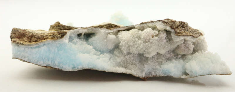 Blue Aragonite on Matrix, Mulungwishi, Katanga, DR Congo