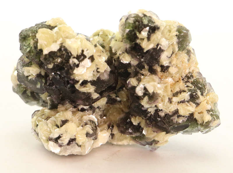 Muscovite on Fluorite Cluster, Erongo Mnt Region, Namibia