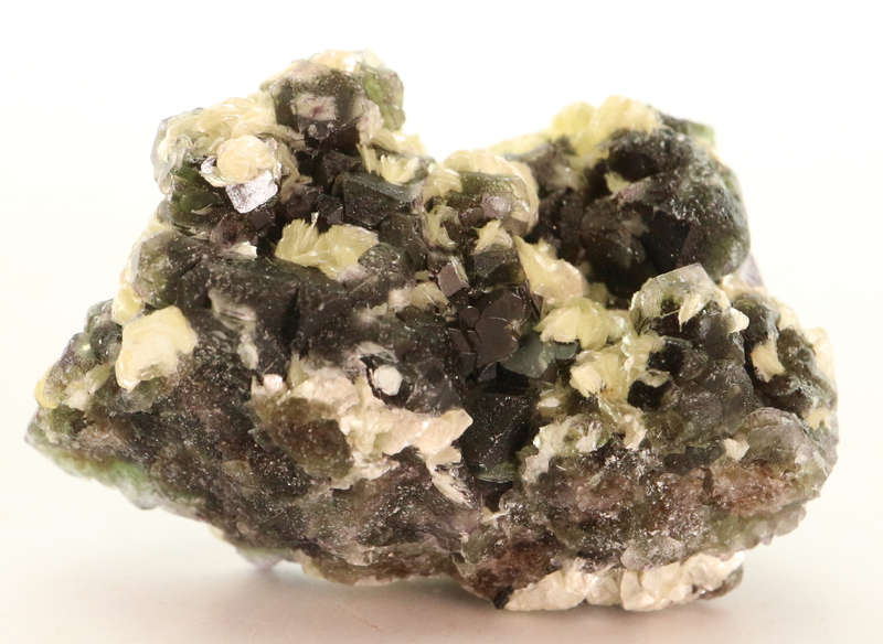 Muscovite on Fluorite Cluster, Erongo Mnt Region, Namibia