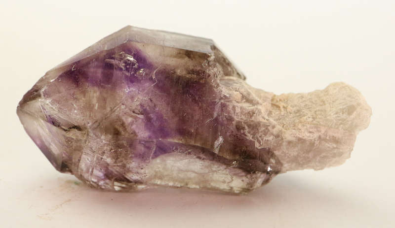 Amethyst/Smoky Quartz Crystal, Gobobosebberge Mnt, Namibia