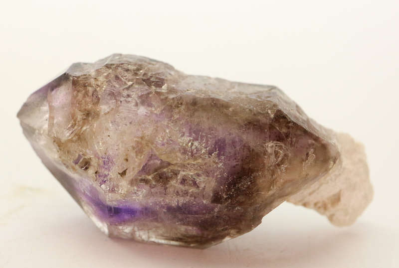 Amethyst/Smoky Quartz Crystal, Gobobosebberge Mnt, Namibia
