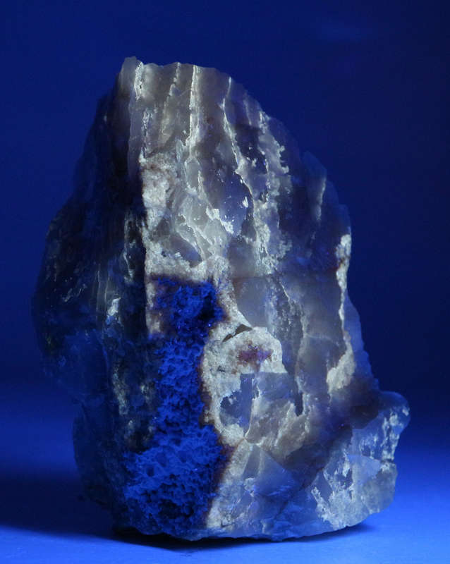 Shattuckite on Matrix, Kaokoveld Region, Namibia