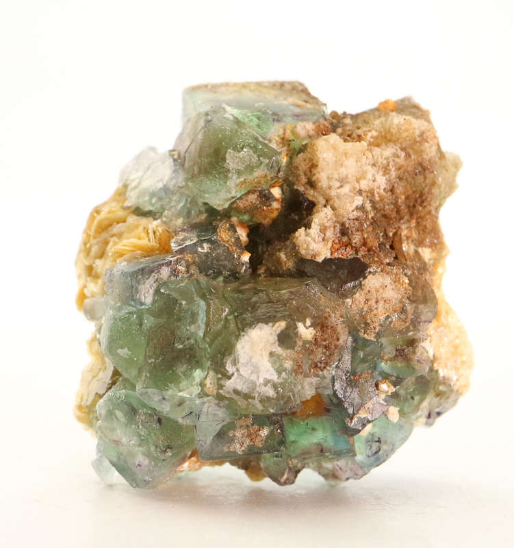 Fluorite on Matrix, Erongo Mnt Region, Namibia