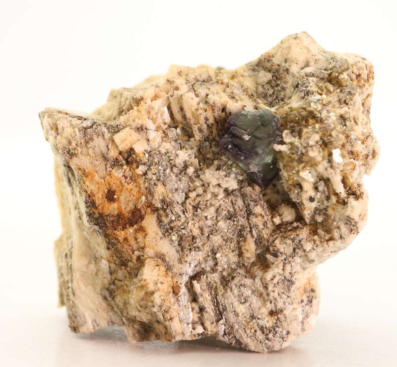 Fluorite on Matrix, Erongo Mnt Region, Namibia