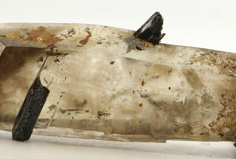 Aegirine & Smoky Quartz, Zomba Mnt, Malawi