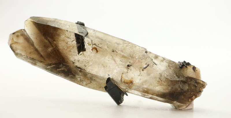 Aegirine & Smoky Quartz, Zomba Mnt, Malawi