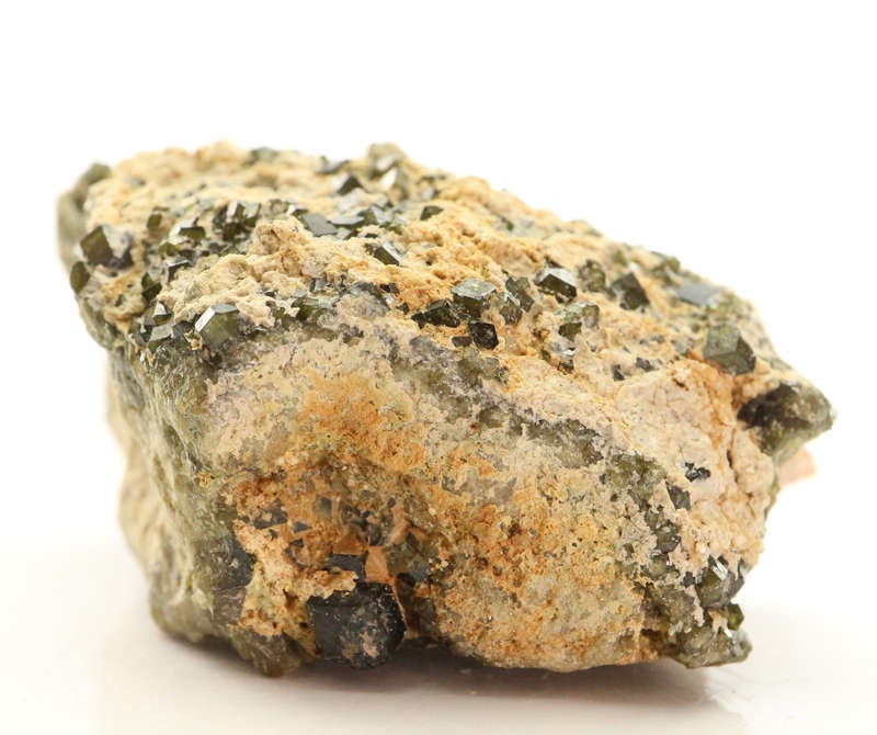 Demantoid Garnet on Matrix, Erongo Mnt Region, Namibia