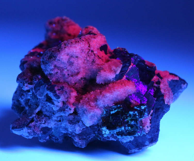 Pyrite, Calcite on Matrix, N`Chwaning II, Northern Cape, South Africa